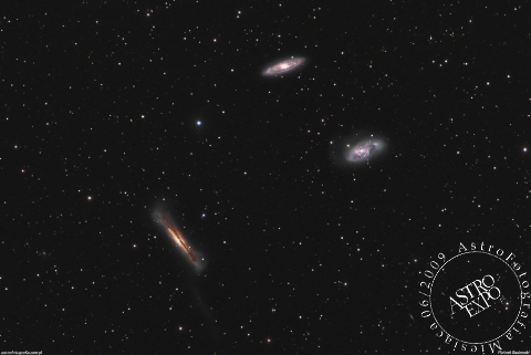 Leo Triplett - M65, M66, NGC3628