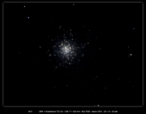 M13-Great Cluster in Hercules